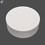 Round Cake Dummy Styrofoam White Baking Diameter Practice Dummy 4/6/8inch size 8