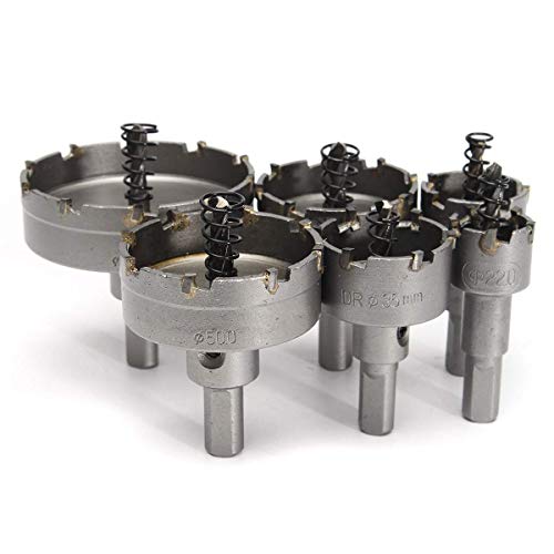 image for HSS Hole Saw Kits for Metal, Rocaris 23 pcs High-Speed Steel Hole Saw 