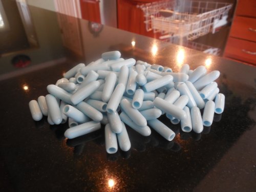 100 Dishwasher Rack TINE Repair Caps - (Lt. BLUE)