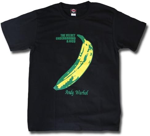 Amazon ヴェルヴェット アンダーグラウンド The Velvet Underground バナナtシャツ バンドtシャツ アンディ ウォーホル ヴェルヴェッツ ベルベット Tシャツ カットソー 通販