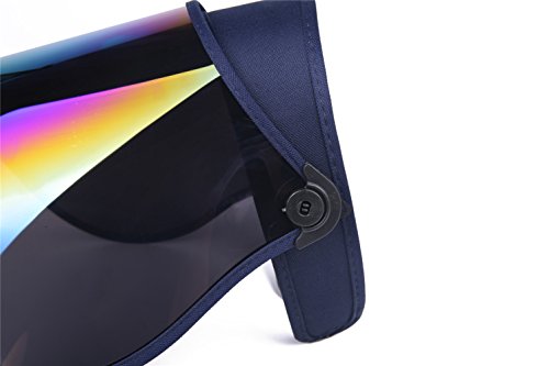 Sunny Universal Color Outdoor Air Top Visor Anti Ultraviolet Sun Hat Suitable For Outdoor Activities Golf Tennis Fishing Beach. Buy One Get One Free(Blue)