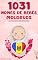 Livro 1031 Nomes de bebês moldavos – O livro de nomes populares para meninos e meninas, na Moldávia – Encontre o primeiro nome certo, para seu bebê! (Portuguese Edition)