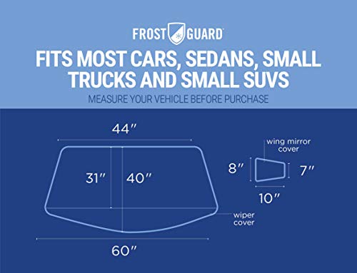5 FrostGuard+Premium+Winter+Windshield+Cover