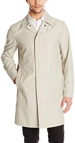 Amazon Theoryメンズvarvo Moristテクニカルトレンチコート カラー オフホワイト レインウェア 通販