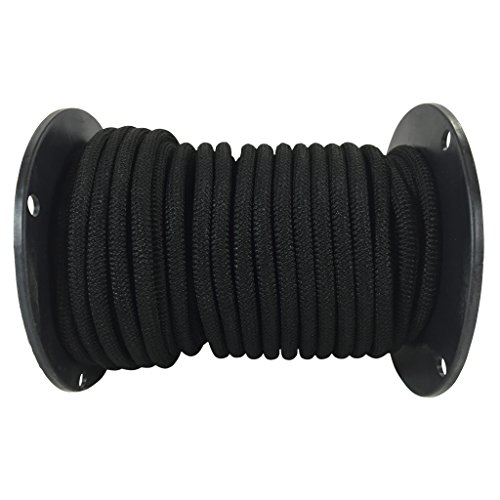 SGT Knots DiamondGrip Shock/Bungee Cord, Black MasterBasser