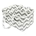 Baby Diaper Caddy Organizer and Nursery Tote with Solid Bottom and Dividers. Extra Strength Velcro Fasteners. Great Diaper Bag for a Baby Shower Gift. (grey)