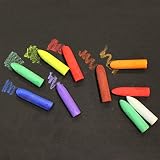 Bright Ideas PK40 Chunky Chalk Sticks 40 Assorted Colours 5.5cm view 3