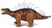 Dinosaur Century Stegosaurus Battery Operated Toy Dinosaur Figure w/ Realistic Movement, Lights and Sounds (Colors May Vary)