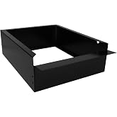 Bisley Standard Plinth Base for MultiDrawer Cabinet | For Use with 6, 8, + 10 Drawer Units, Powder-Coated Steel, Adds 3" Height