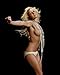 BRITNEY SPEARS White Bottoms Topless 8x10 PHOTO