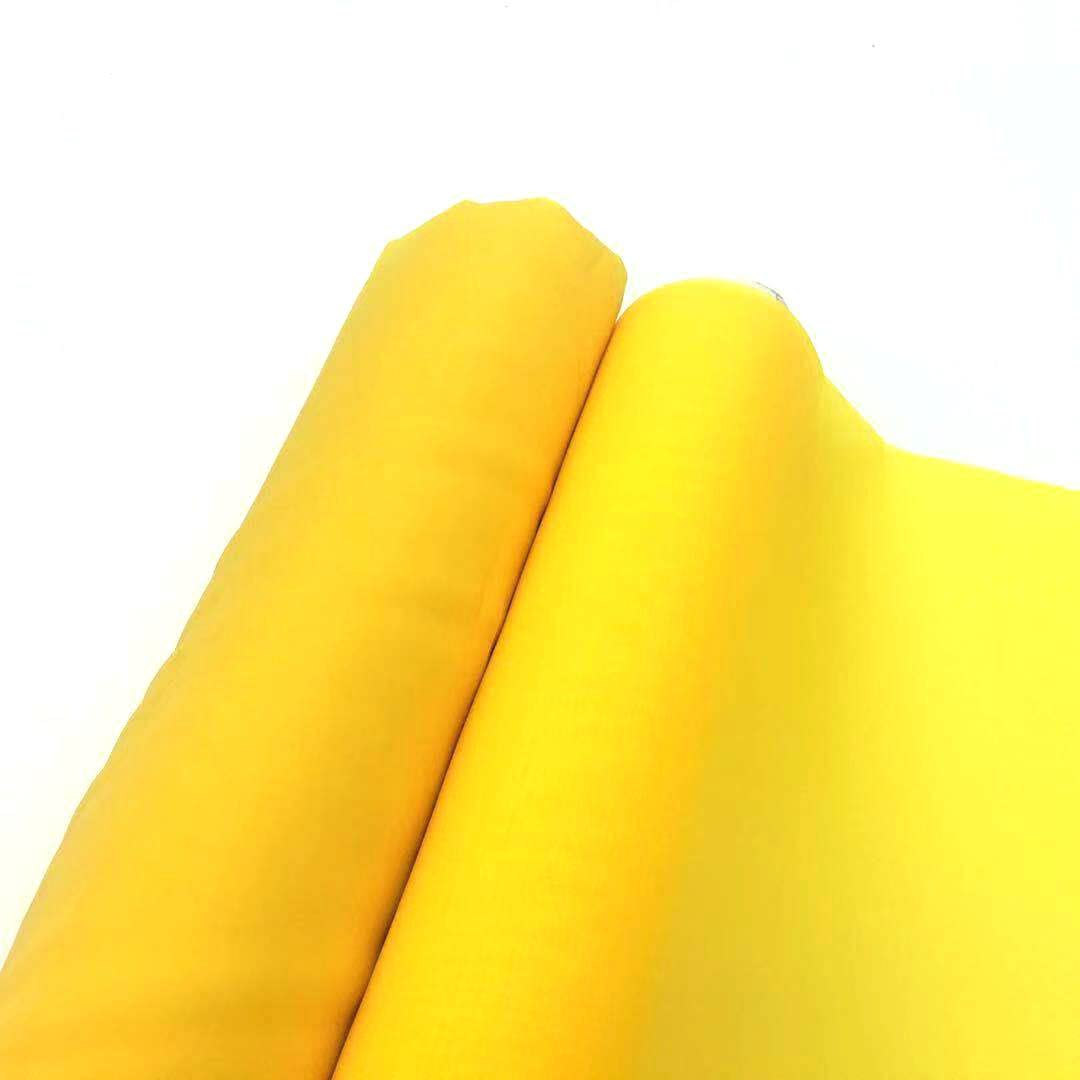 EsportsMJJ Polyester Silk Screen Printing Mesh Fabric Sheet Yellow - 250M/100T