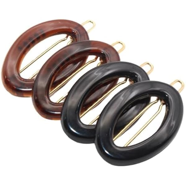 Amazon.com : Alexandre de Paris Women's Barrette Clip, Black, One