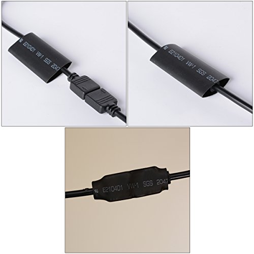 Xcellent Global 4pcs 12 Inch 8 Color Car Interior Light LED Decoration Atmosphere Neon Light Strip Under Dash Light Kit with Sound Active Function Wireless IR Remote Control DC 12V Car Charger AT010