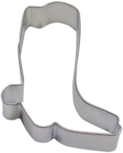 R&MCowboy Boot Tin Cookie Cutter 3" B1339x