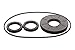 REPLACEMENTKITS.COM - Brand Fits Polaris Sportsman Front Differential Bearing & Seal Kit 2013-2020