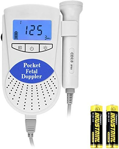 4.5 LCD Display Echo Device - Portable and Reliable Fetus Gadget - Perfect Household Baby Accessory for Pregnant Women (2.0)