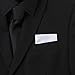 3-Pk White Pocket Square Set Pre Folded, Pesko, Crown and Puff Folds