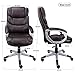 Ergonomic Office Chair, Becozier Mesh Desk Task Chair with Lumbar Support and Super-Thick Mesh Seat-Cushion, Adjustable Head & 3D Flip-up Arms, Swivel Task Chair for Office Conference Room