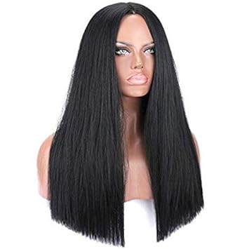 Sellers Destination Synthetic Hair Straight Wig For Women Black