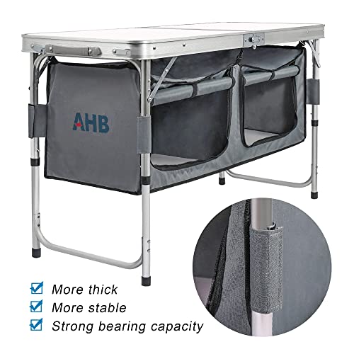 AHB Picnic Table Camping Table Folding Table Folding Picnic Table