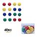 SWES 20mm Whiteboard/Refrigerator Magnet 48pcs/Tub Display-Assorted Colors