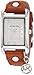 Michael Kors Women's MK2165 Leather Rectangle Charm Watch