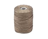 C-Lon Tex 400 Heavy Weight Bead Cord, Antique Brown - 1.0mm, 39 Yard Spool