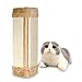 Wall Mounted Scratching Post, 20inch Hanging Natural Sisal Cat Scratching Mat, Door Wall Protecting Corner with Wall Fixings (Khaki)