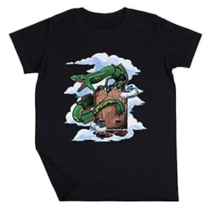 Smaragd Jongens Meisjes Unisex Kinderen Zwart T-shirt Lange Mouwen Boys Girls Unisex Kids Black T-shirt Long Sleeves