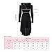 CHARMMA Women's Casual Lace Up Cold Shoulder High Low Hem Hooded Tunic Dress (M, Black)