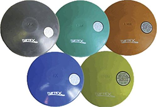 Qawiun Rubber Discus -Athletics Tough Training Practice Outdoor Throwing Sold Single UK
