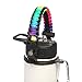 Paracord Handle for Hydro Flask,Survival Strap with Security Ring for Simple Modern and Other Wide Mouth Water Bottles.