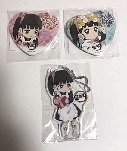 Amazon Co Jp 鬼滅の刃 アクリルチャーム ハート缶バッジ バレンタイン ホワイトデー カナヲ ホビー 通販