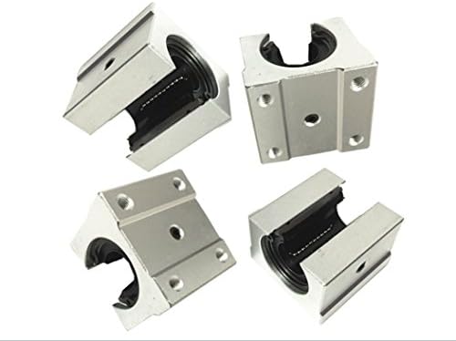 4 Pcs Sbr16uu Sbr16 Uu 16mm Linear Bearing Pillow Block 16mm Open