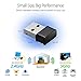 USB WiFi Dongle - Maxesla Mini WiFi Adapter 1200M 802.11ac Dual Band 2.4/5GHz AC1200 Wireless Network Adapter for PC Desktop Laptop, Compatible with Windows, Mac OS X
