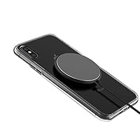 Qi-Certified Wireless Charger Compatible iPhone 11/11 Pro Max/XR/Xs Max/XS/X/8/8 Plus, Galaxy S10/S10 Plus/S10E/S9+/S8+/Note 9/8, and All Qi-Enabled Phones(No AC Adapter)