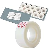 Mr. Pen- Tape, Clear Tape, 10 Rolls, 3/4 x 1000 Inch, Tape Refill, Office Tapes, Tape Rolls, Tape Despenser, Tape Bulk, Office Supplies Tape, Transparent Tape, Invisible Tape, Desk Tape, School Tape
