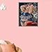 Toogoo Full Round Drill 5D DIY Diamond Painting Cartoon fat woman Embroidery Cross Stitch Home Decor Gift