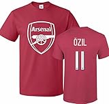 Tcamp Arsenal Shirt Mesut Ozil #11 Jersey Men T-shirt