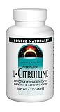 Source Naturals L-Citrulline 1000mg, Enhanced Athletic Performance, 120 Tablets