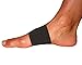 FlexaMed Foot Arch Bandage Brace Pair - Black