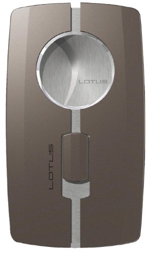 NEW LOTUS 5 STAR 58-RING GAUGE CIGAR CUTTER - GUNMETAL SPARKLE