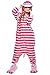WinVic Onesies Pajamas Adult Unisex Cosplay Animal Halloween Costume Xmas Sleepwear (X-Large, Cheshire Cat)