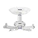 QualGear Pro-AV QG-KIT-CA-3IN-W Projector Mount Kit Accessory Single Joist Ceiling Adapter, 3" 1.5", White primary
