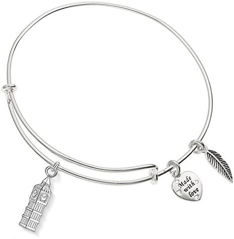 Enni of York "Big Ben" Expandable Bangle Bracelet