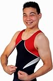 Muscle Boys and Mens Gymnastic Leotard or Singlet - Variety of Colors