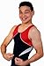 Snowflake Designs Muscle Boys and Mens Gymnastic Singlet