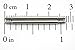 SWISS REIMAGINED Spring Bar Pins - Made from Stainless Steel - for Attaching Watch Band to Watches or Buckle (Set of Two) - 24mm X 1.8mm