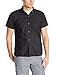 Red Kap Chef DesignsCook Shirt , Black, Short Sleeve Small