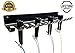 OMEGA Jump Rope Gym Rack (HOLDS MORE THAN 22 ROPES) Crossfit Storage Speed Rope Hanger / Handle Rack - (ALL mounting hardware included) LIFETIME WARRANTY